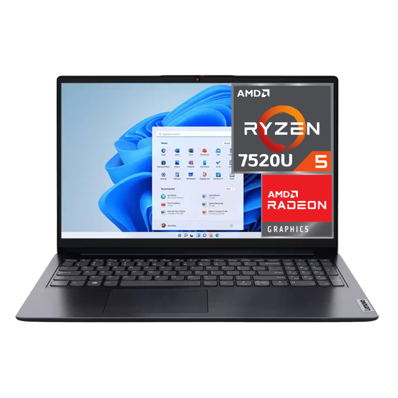 LENOVO IDEAPAD 1 15AMN7 AMD RYZEN 5 7520U 256GB SSD 8GB DDR5 15.6 FHD (1920X1200)