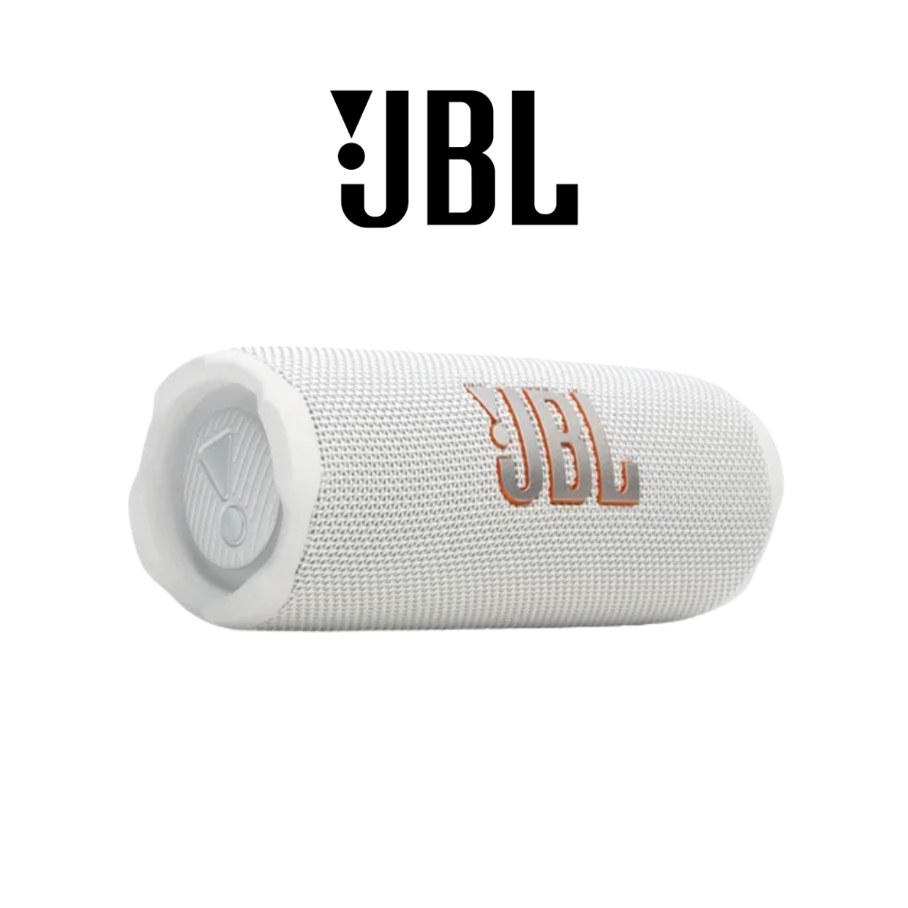 JBL Flip 7 WHT Altavoz Portable con Bluetooth 5.4 rápida,Batería recargable