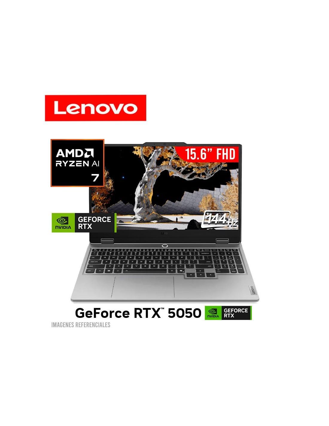 LENOVO LOQ 15AHP10 GAMING  AMD Ryzen™ 7 250 512GB SSD 16GB 15.6 (1920x1080) 144Hz NVIDIA® RTX 5050 8GB