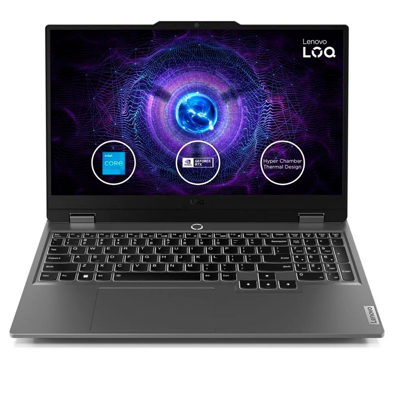 LAPTOP LENOVO LOQ 15IAX9 I5-12450HX/ 8GB/ SSD512GB/ 15.6 FHD