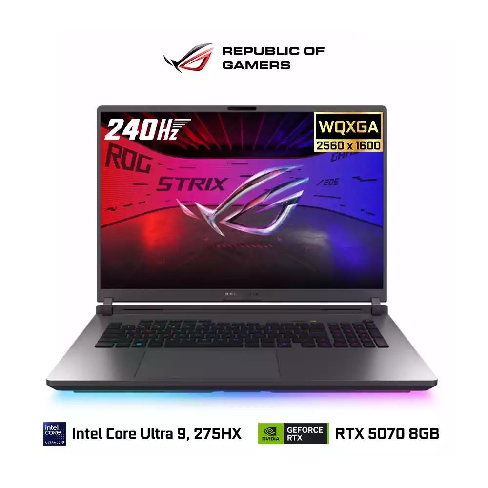 ASUS ROG STRIX G815LP-IS96 GAMING INTEL CORE ULTRA 9 275HX 1TB SSD 32GB DDR5 18 2.5K (2560 X 1600) 250HZ NVIDIA GEFORCE RTX 5070 8GB